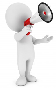 http://www.dreamstime.com/royalty-free-stock-photo-3d-white-people-megaphone-image25270685