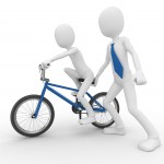 http://www.dreamstime.com/stock-photo-3d-man-helping-child-learning-to-bike-image18176600